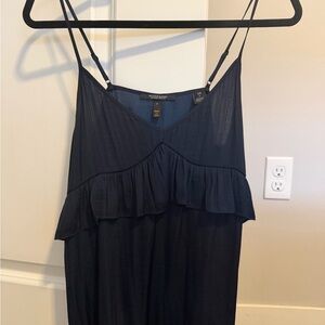Scotch & Soda Navy Camisole with Ruffle Detail